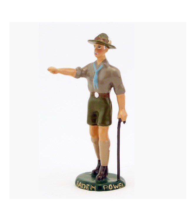 Baden-Powell pointant du doigt