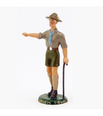 Baden-Powell pointant du doigt