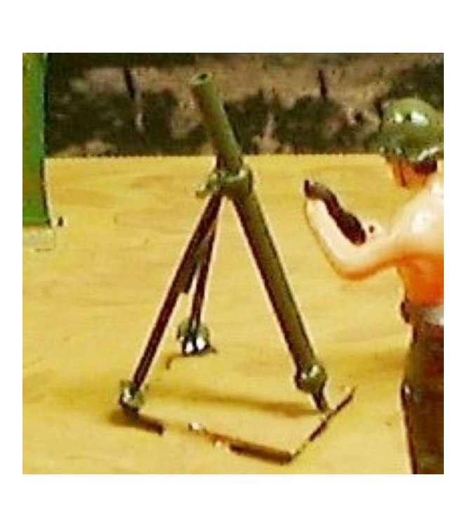 mortier (diorama « la bataille de Dien Bien Phu »)