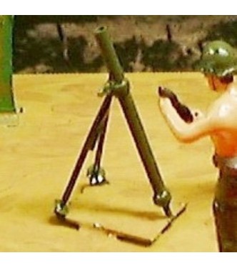 mortier (diorama « la bataille de Dien Bien Phu »)
