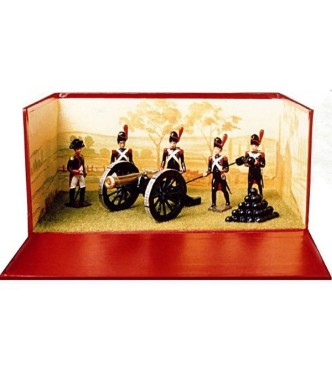 diorama "les Artilleurs de la Garde"
