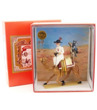 Charles de Foucauld à dromadaire en coffret de luxe