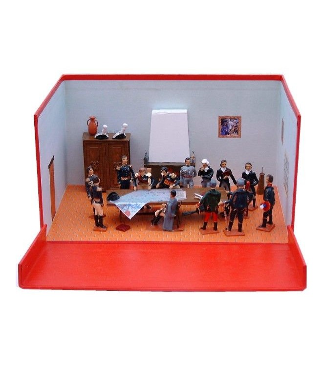 diorama "la Ferme du Caillou, le dernier QG de Napoléon" (17-18 juin 1815)