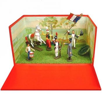 petit diorama ''la Légion d'Honneur'' (8 p.)