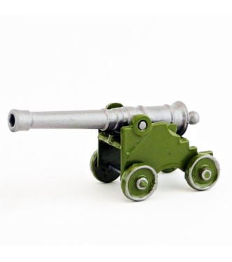 canon de marine (grand modèle, l. 80 mm), vert et métal