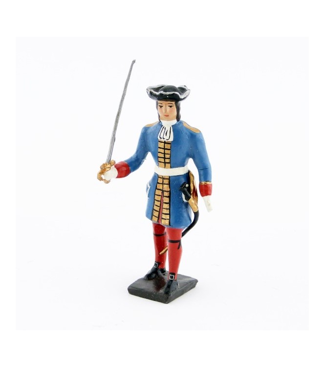 officier des grenadiers de la garde française louis xiv (1670)