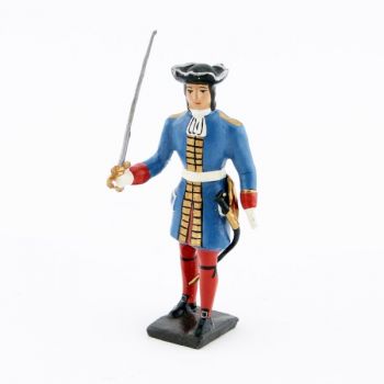 officier des grenadiers de la garde française louis xiv (1670)