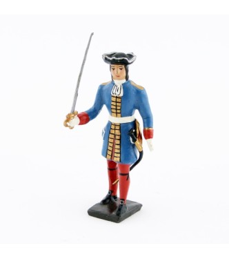 officier des grenadiers de la garde française louis xiv (1670)