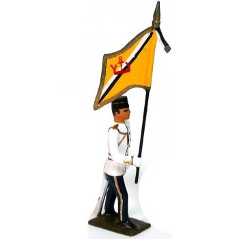 porte-drapeau de la Garde du Sultan du Bruneï