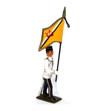 porte-drapeau de la Garde du Sultan du Bruneï