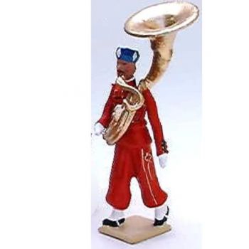 soubassophone de la Fanfare de la Garde Royale Marocaine