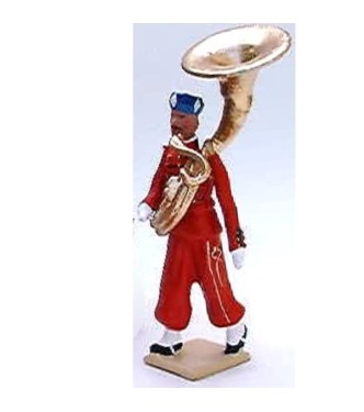 soubassophone de la Fanfare de la Garde Royale Marocaine