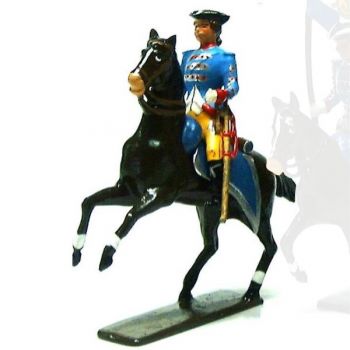 officier des hussards-lanciers de lauzun (futur 5e hussard)