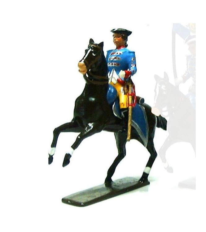 officier des hussards-lanciers de lauzun (futur 5e hussard)