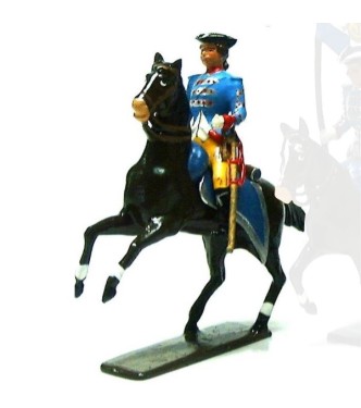 officier des hussards-lanciers de lauzun (futur 5e hussard)