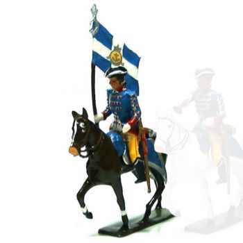 etendard des hussards-lanciers de lauzun (futur 5e hussard)