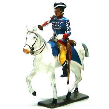 trompette des hussards-lanciers de lauzun (futur 5e hussard)