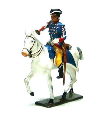trompette des hussards-lanciers de lauzun (futur 5e hussard)