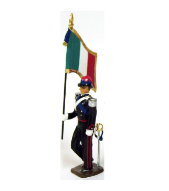 porte-drapeau des Carabiniers Italiens