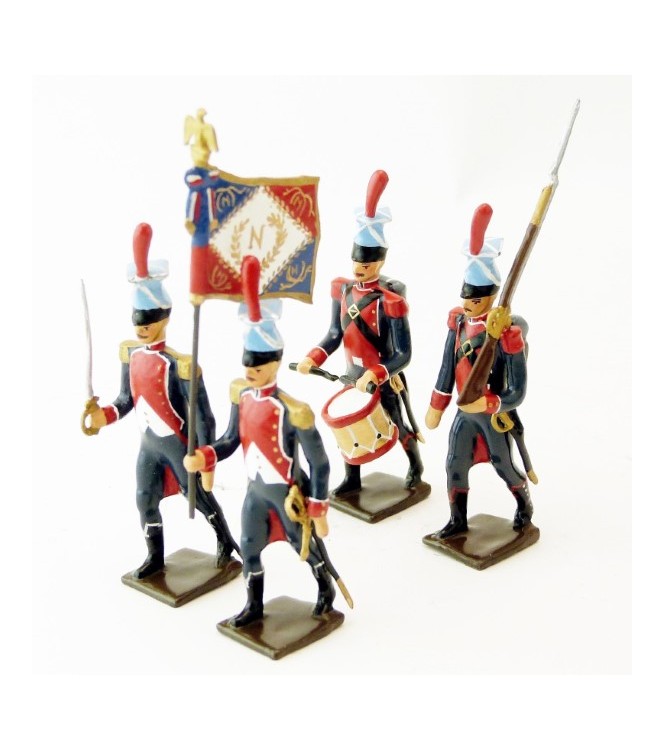 Légion du Danube, ensemble de 4 figurines