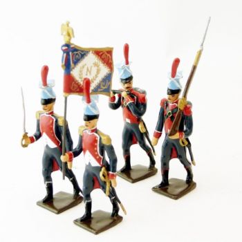 Légion du Danube, ensemble de 4 figurines