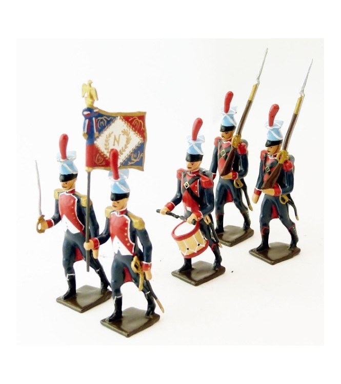 Légion du Danube, ensemble de 5 figurines