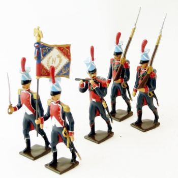 Légion du Danube, ensemble de 5 figurines