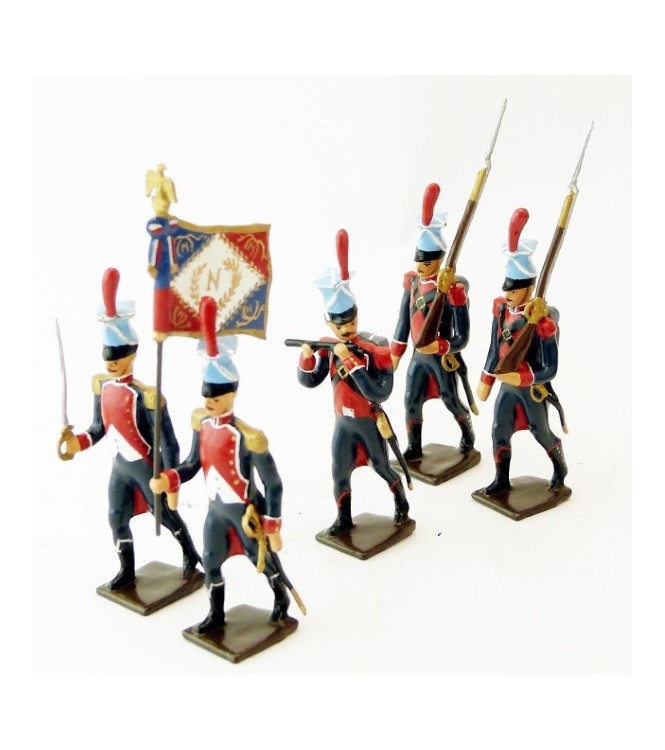 Légion du Danube, ensemble de 5 figurines