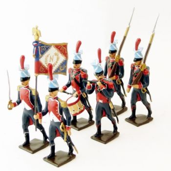 Légion du Danube, ensemble de 6 figurines