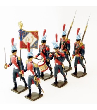 Légion du Danube, ensemble de 6 figurines