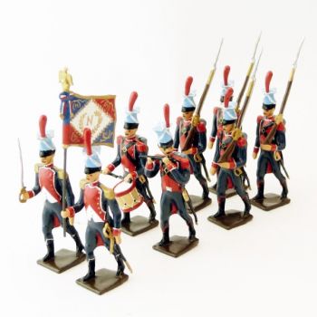 Légion du Danube, ensemble de 8 figurines