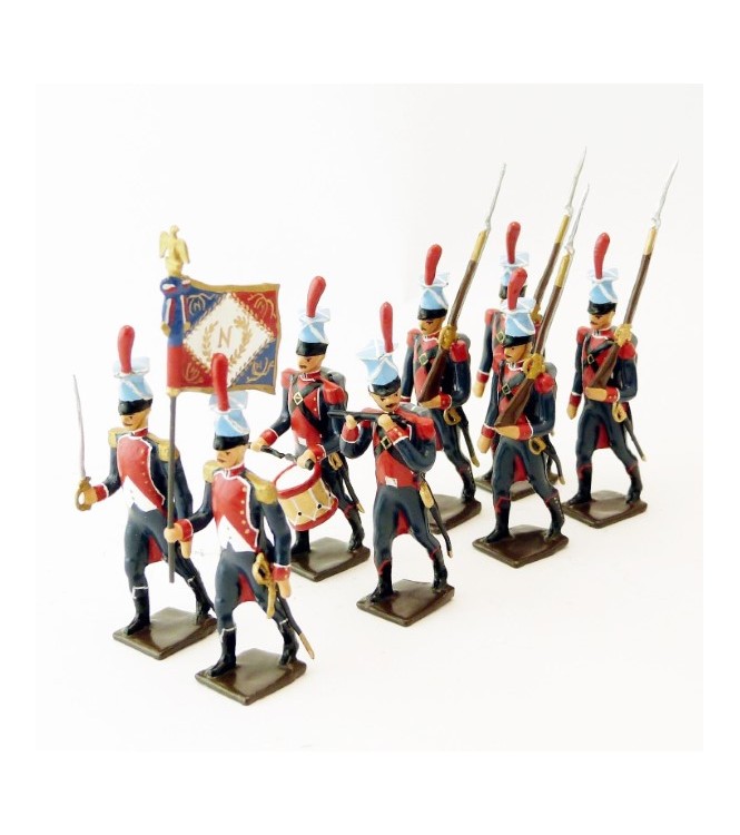 Légion du Danube, ensemble de 8 figurines