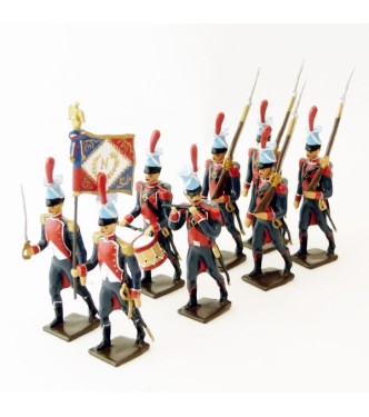 Légion du Danube, ensemble de 8 figurines