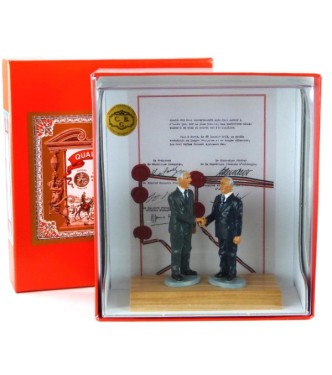 coffret de Gaulle et Adenauer - Traité de l’Elysée (22 janvier 1963)