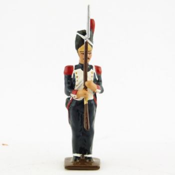 Grenadier de la garde au drapeau au fixe (les adieux de Fontainebleau)