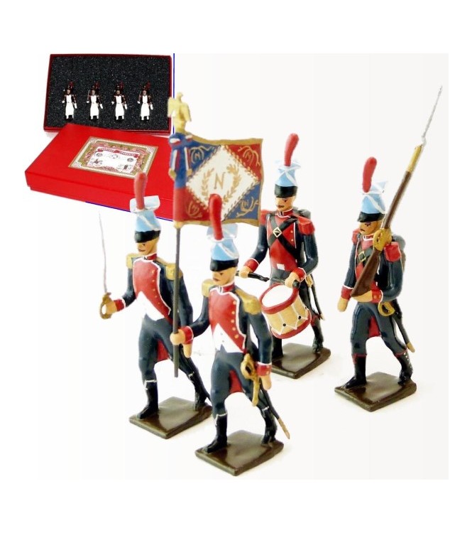 Légion du Danube, coffret de 4 figurines