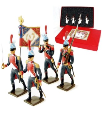 Légion du Danube, coffret de 4 figurines