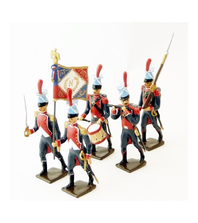 Légion du Danube, ensemble de 5 figurines