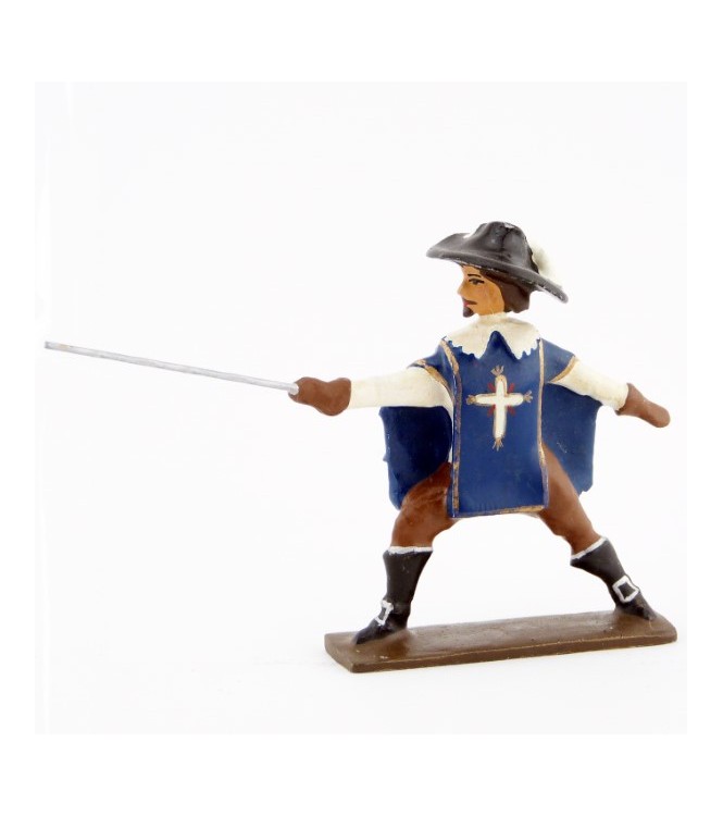 Mousquetaire en duel, bras tendu