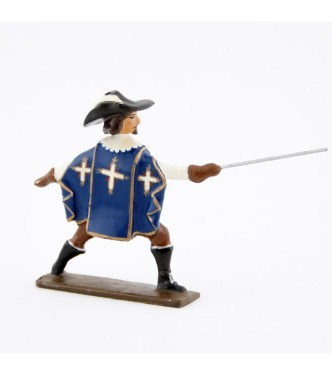 Mousquetaire en duel, bras tendu