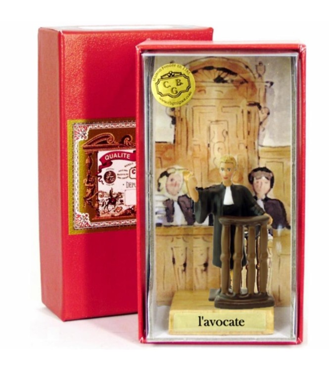 Avocate (blonde) en coffret de présentation