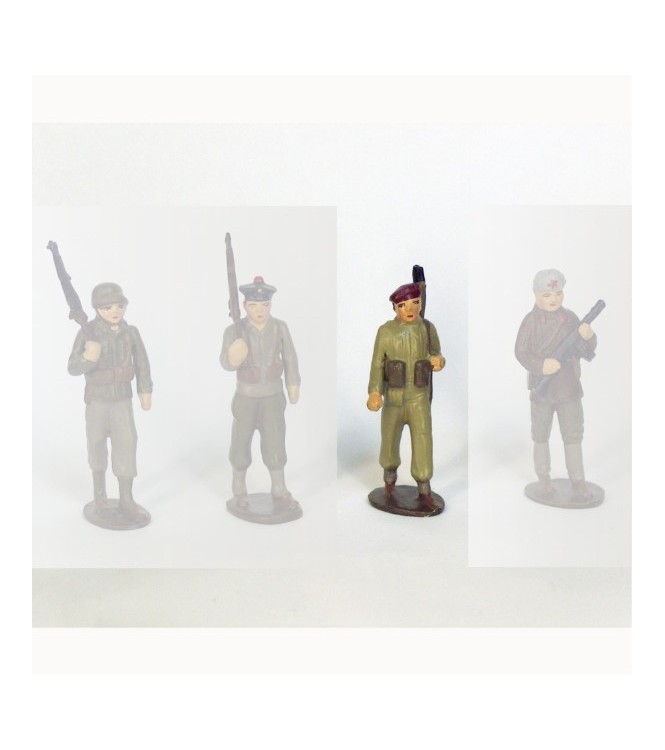 soldat Anglais (les Héros de la Libération - 1945) (h. 65 mm)