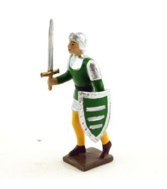 archer avec épée et bouclier