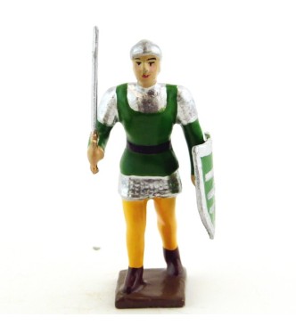 archer avec épée et bouclier