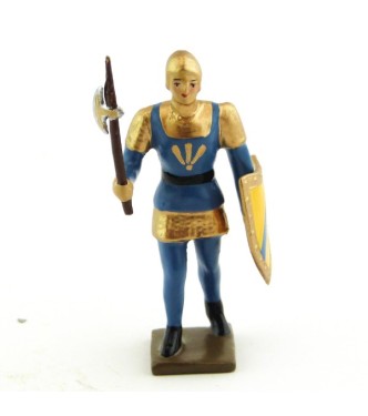 archer avec hache et bouclier