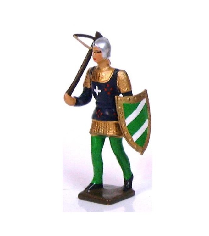 archer avec arbalète et bouclier