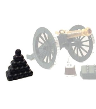 Tas de boulets pour canon Empire