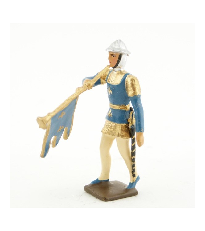archer anglais avec trompette