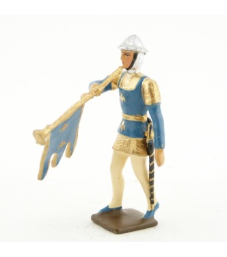archer anglais avec trompette