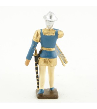 archer anglais avec trompette